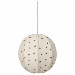 Enfant Ferm Living Kids Luminaires|Lampes, Veilleuses Enfant|Abat-jour brodé Pois |