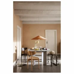 Ferm Living Luminaires|Abat-jour Dou en rotin