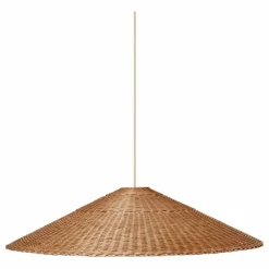 Ferm Living Luminaires|Abat-jour Dou en rotin