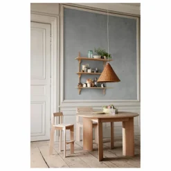 Ferm Living Luminaires|Abat-jour Dou en rotin