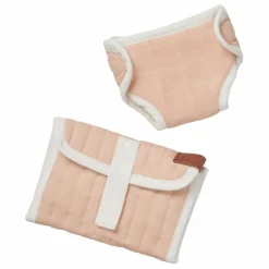 Fabelab Poupées|Accessoires poupée Babykin - Couche et tapis à langer |