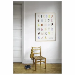 Mado Affiche Alphabet Spaghetti Multicolore Outlet