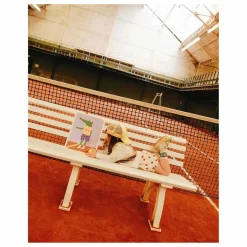 Ma petite vie Affiche Crocodile Tennis | Bleu ciel