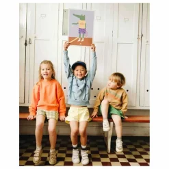 Ma petite vie Affiche Crocodile Tennis | Bleu ciel