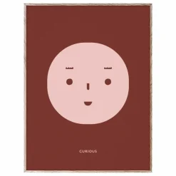 Mado Affiche Curious 30x40 cm Prune Clearance