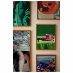 Paper Collective Affiche Fine Dining par Berenice Hernández Rouge Discount