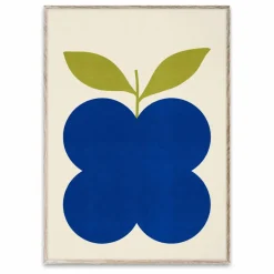 Paper Collective Affiche Indigo Fruit par Juliette Van Rhyn
