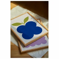 Paper Collective Affiche Indigo Fruit par Juliette Van Rhyn