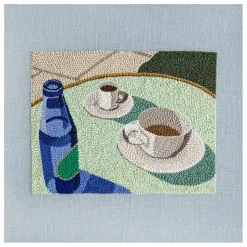 Paper Collective Affiche Jet Lag in Lisbon par Adrianna Matzeg Multicolore Sale