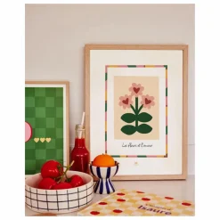 Enfant Ma petite vie Affiche les Fleurs et l'Amour |