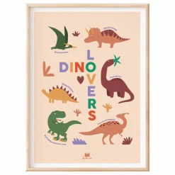Ma petite vie Affiche pédagogique Dinosaures Multicolore Online