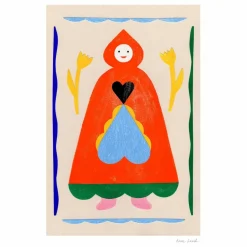 Mado Affiche Personnage Cape Multicolore