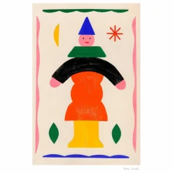 Best Mado Affiche Personnage Pantin Multicolore