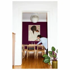 Paper Collective Affiche Pink Garden par Sacrée Frangine Multicolore Hot