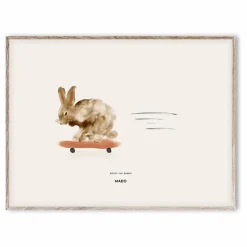 Mado Affiche Rocky the Rabbit 30x40 cm Multicolore Outlet