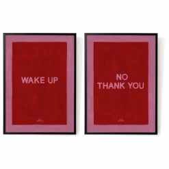 Hôtel Magique Affiches A4 Wake up - No, Thank you |