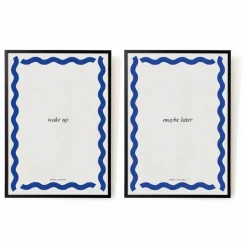 Hôtel Magique Déco Murale, Papier Peint|Affiches Wake up - Maybe later - Set de 2 |