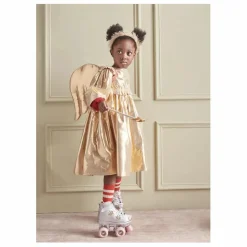 Meri Meri Ailes d'Ange matelassées en lamé et Headband |