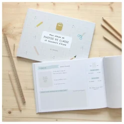 Outlet Zü Album Photos de classe et souvenirs d'école Ecru