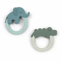 Clearance Done by deer Anneau de dentition Deer - Set de 2 | Vert