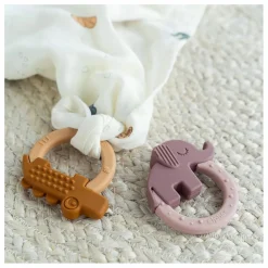 Done by deer Hochets Et Anneaux De Dentition|Puériculture|Anneau de dentition Deer - Set de 2 |