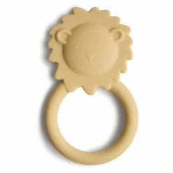 Sale Mushie Anneau de dentition Lion | Jaune