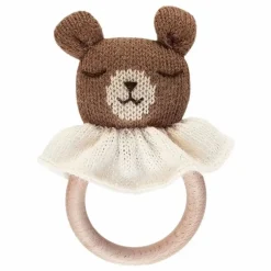 Main Sauvage Anneau de dentition Ourson |