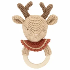 Patti Oslo Hochets Et Anneaux De Dentition|Puériculture|Anneau de dentition Robin le Renne |