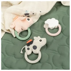 Clearance Done by deer Anneau de dentition Sheepy | Rose