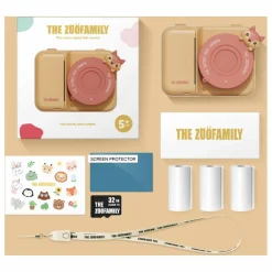 Online The Zoofamily Appareil photo Zoo print - Renard Marron