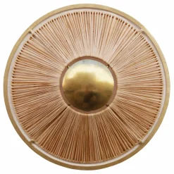 Honoré Applique 1 étage en raphia Naturel Outlet