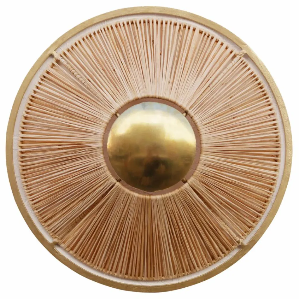 Honoré Applique 1 étage en raphia Naturel Outlet
