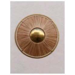 Honoré Applique 1 étage en raphia Naturel Outlet