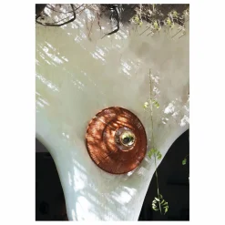 Honoré Applique en Laine Virgo | Rouille Hot