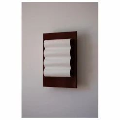 New Violaine d'Harcourt Applique Frame vague | Brun