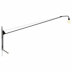 Vitra Applique murale Potence - Jean Prouvé | Noir Discount