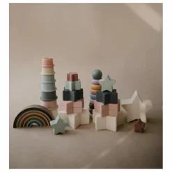 Mushie Arc en ciel à empiler |