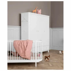 Enfant Oliver Furniture Rangement Enfant|Armoire 3 portes en bouleau 204x168 cm |