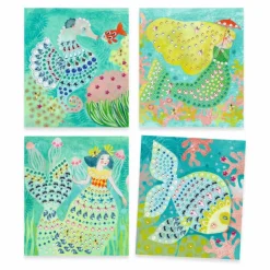 Djeco Artistic Strass Ondes aquatiques Multicolore