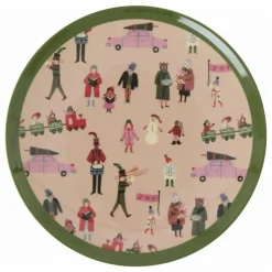 Enfant Rice Assiette à dessert en mélamine Holiday |