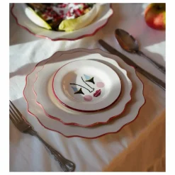 Anna + Nina Art De La Table|Assiette e Scalloped |