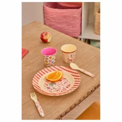 Discount Rice Assiette creuse en mélamine Fun Fair | Rose
