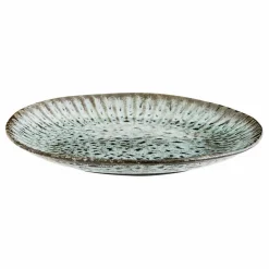 Discount Madam Stoltz Assiette en grès | Bleu indigo