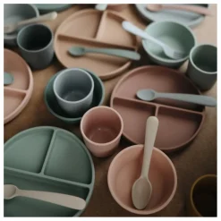 Mushie Assiette en silicone |