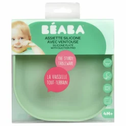 Béaba Assiette en silicone | Sauge Best