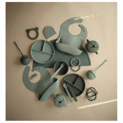 Mushie Assiette en silicone |