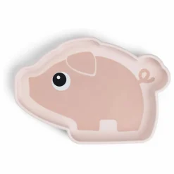 Done by deer Premiers Repas|Puériculture|Assiette en silicone avec ventouse Pigee |