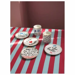 New Bitossi Assiette Forever Always | Blanc