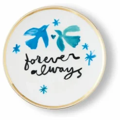 New Bitossi Assiette Forever Always | Blanc