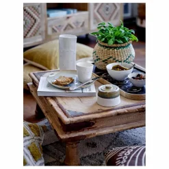 Bloomingville Art De La Table|Assiette Heather en grès D21 cm |